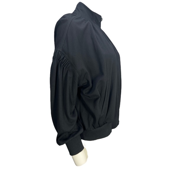 Black CABI Chance Bomber Jacket Size Small Style 3731 - Picture 3 of 10